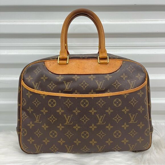 Louis Vuitton Handbags - LOUIS VUITTON Monogram Deauville Top Handle Tote Handbag Vintage Neverfull